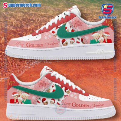 The Golden Girls Very Golden Christmas Holiday Air Force Shoes tQLxh46
