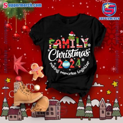 The Grinch Family Christmas 2024 Making Memories Together Pajamas Set-a cRBeHiN