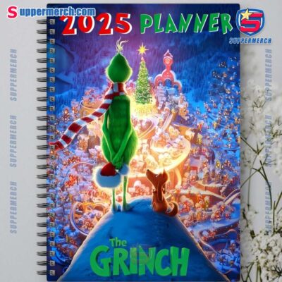 The Grinch My Day I'm Booked 2025 Daily Planner-a WbOJy6v