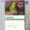 The Grinch Wall Hanging Calendar 2025-y asJNCVG