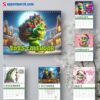 The Grinch Wall Hanging Calendar 2025 KfIvkQG