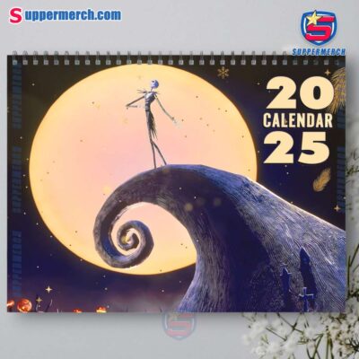 The Nightmare Before Christmas Wall Hanging Calendar 2025-a N3nCpt1