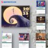 The Nightmare Before Christmas Wall Hanging Calendar 2025 xCRvA4L
