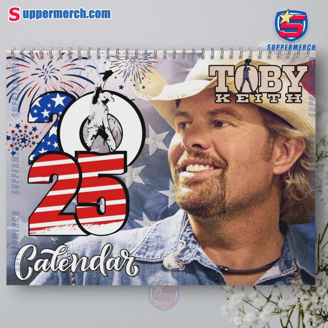 Toby Keith Wall Hanging Calendar 2025-a 1T4Pq9p