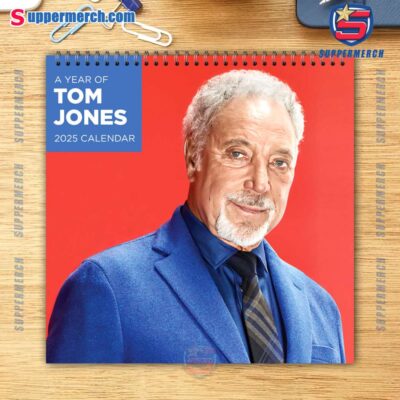 Tom Jones Wall Hanging Calendar 2025 Trok8xW