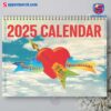 Tom Petty And The Heartbreakers Wall Hanging Calendar 2025-a QAIDGtK