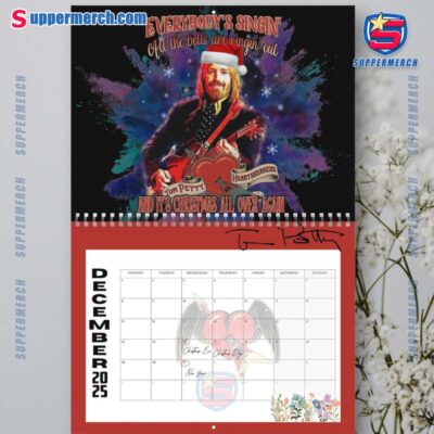 Tom Petty Wall Hanging Calendar 2025-a q0AJCTg
