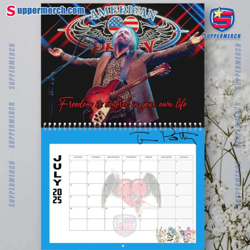 Tom Petty Wall Hanging Calendar 2025-z YdFEheu