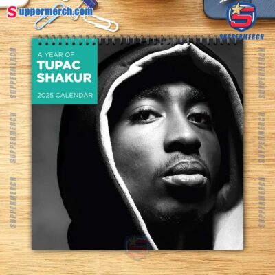 Tupac Shakur Wall Hanging Calendar 2025 wXlYye0