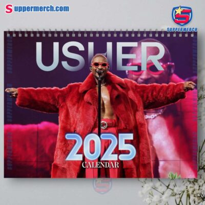 Usher Wall Hanging Calendar 2025 ukdmbjW