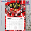 Van Halen Wall Hanging Calendar 2025-y 4Xd3oki