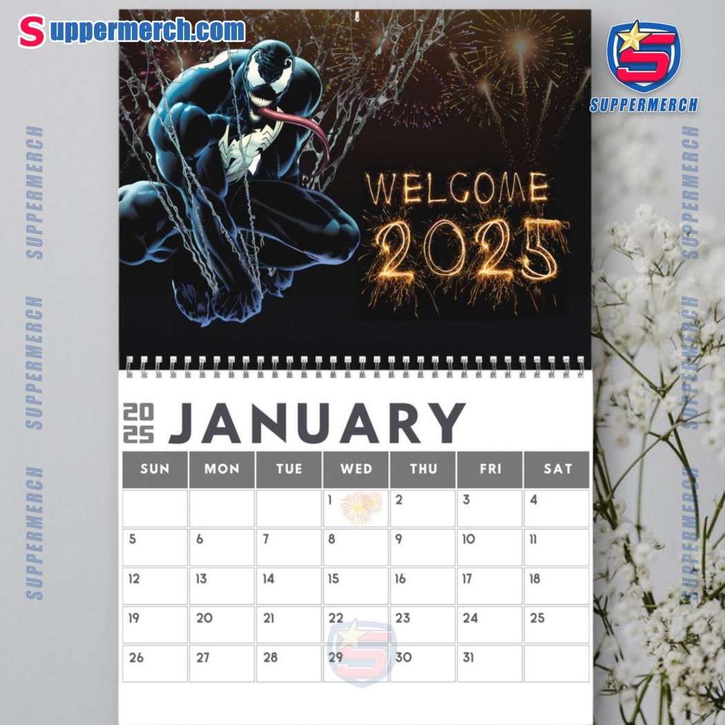 Venom The Last Dance Wall Hanging Calendar 2025-b zdRuU8Y