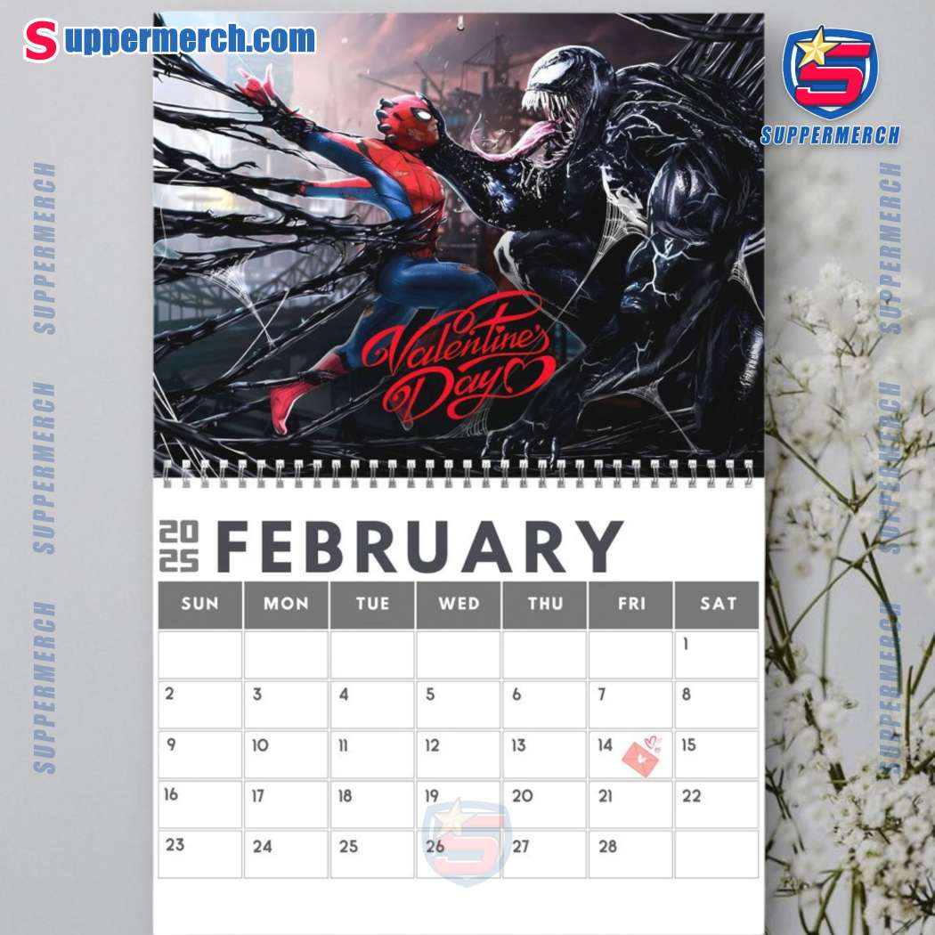 Venom The Last Dance Wall Hanging Calendar 2025-c ULE692u