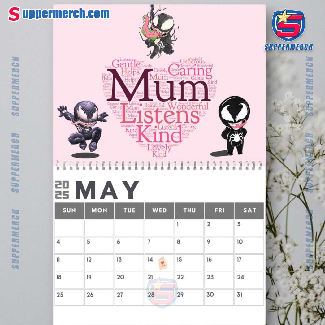 Venom The Last Dance Wall Hanging Calendar 2025-z 13KlCth