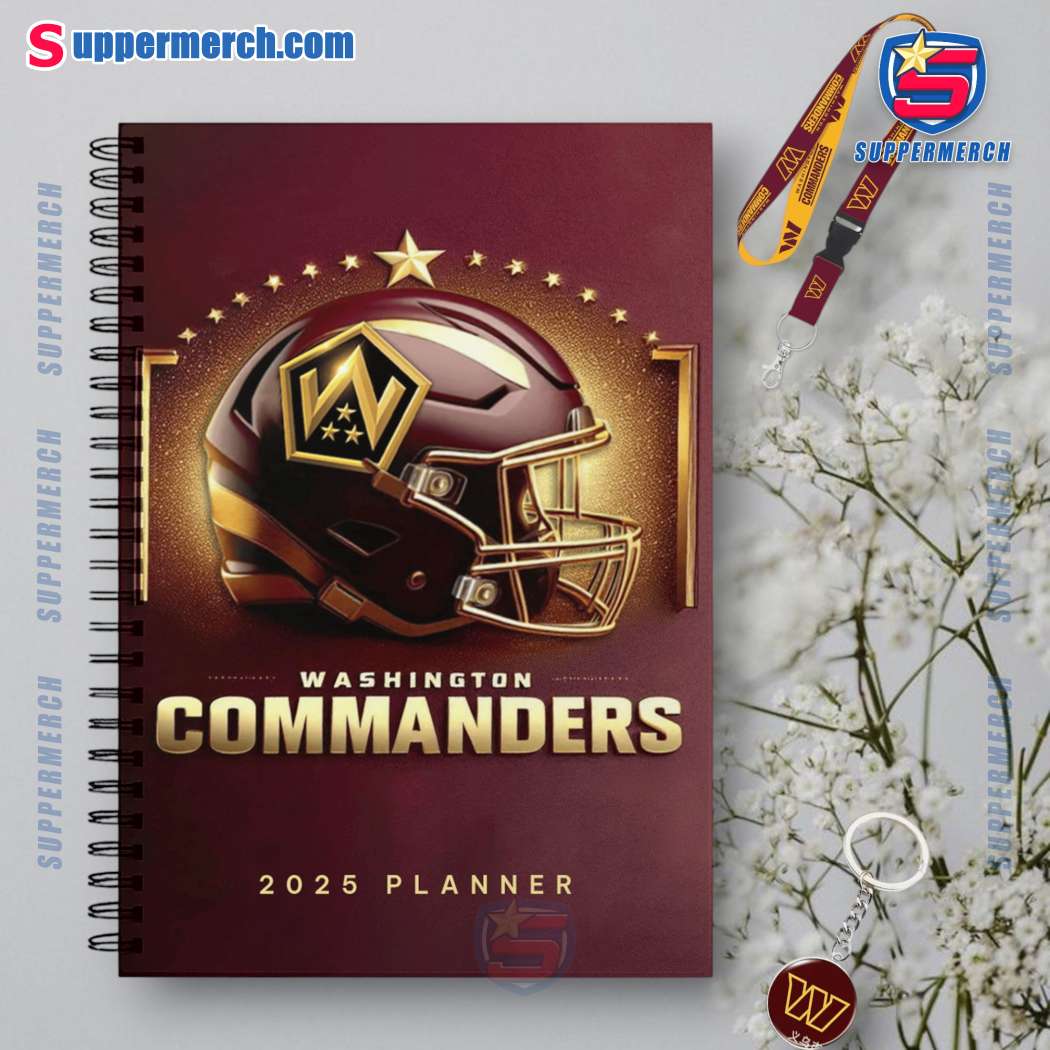 Washington Commanders 2025 Daily Planner-a tul3n7J