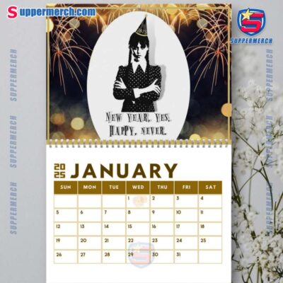 Wednesday Wall Hanging Calendar 2025-a 9MaF6Ci