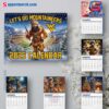 West Virginia Mountaineers Wall Hanging Calendar 2025 LSfbiJI