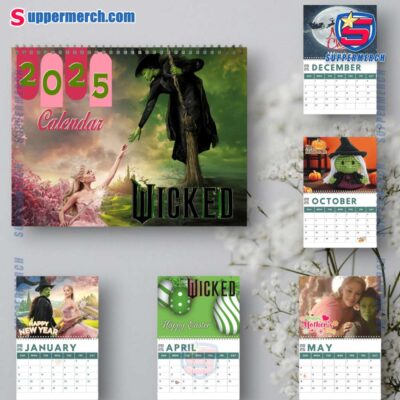 Wicked Wall Hanging Calendar 2025 lJErsAg