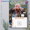 Willie Nelson Wall Hanging Calendar 2025-y fDk9iYh