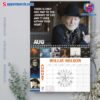 Willie Nelson Wall Hanging Calendar 2025-z yedozB5