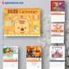 Winnie The Pooh Wall Hanging Calendar 2025 dgUQ9Tr