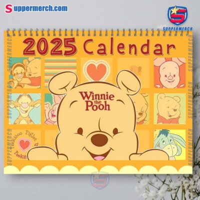 Winnie The Pooh Wall Hanging Calendar 2025-a Kzg2fdJ