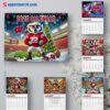 Wisconsin Badgers Wall Hanging Calendar 2025 1xvfFbX