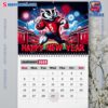 Wisconsin Badgers Wall Hanging Calendar 2025-b N8o5ZUH