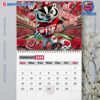 Wisconsin Badgers Wall Hanging Calendar 2025-c qDKBpmW