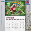 Wisconsin Badgers Wall Hanging Calendar 2025-x foxjin0