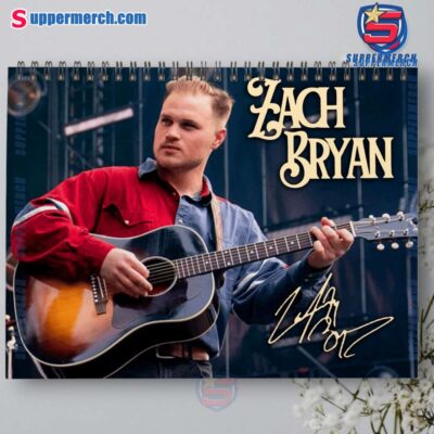 Zach Bryan Wall Hanging Calendar 2025-a s0F6Qm9
