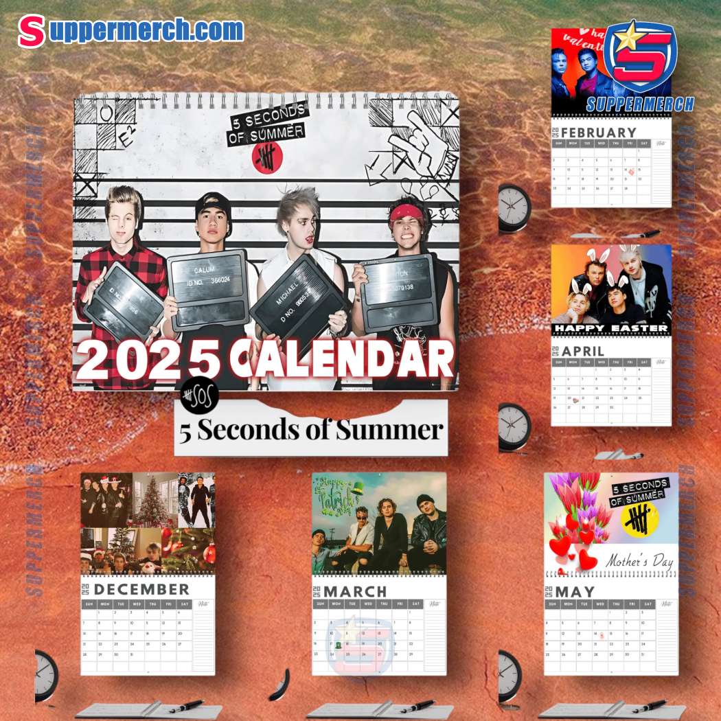 5 Seconds Of Summer Calendar 2025 MT3zNay