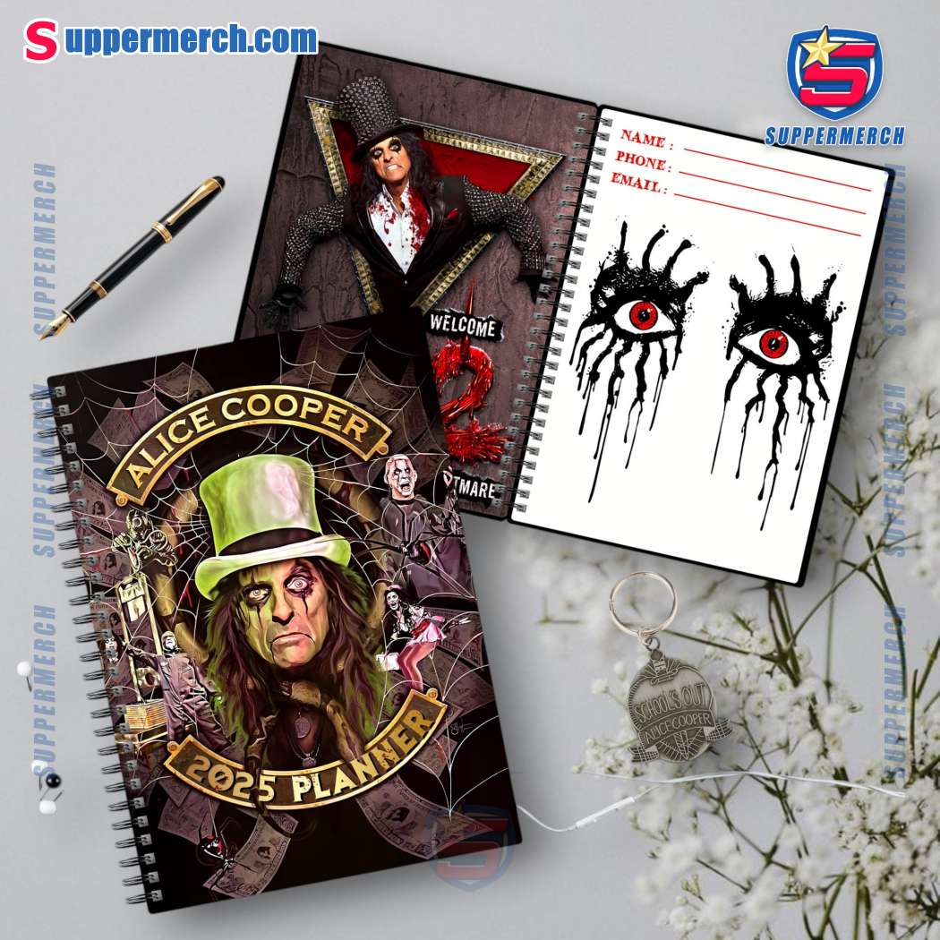 Alice Cooper 2025 Daily Planner 2D8kpyz