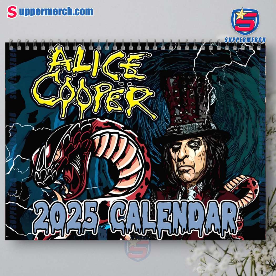 Alice Cooper Wall Hanging Calendar 2025-a rzH5F0I