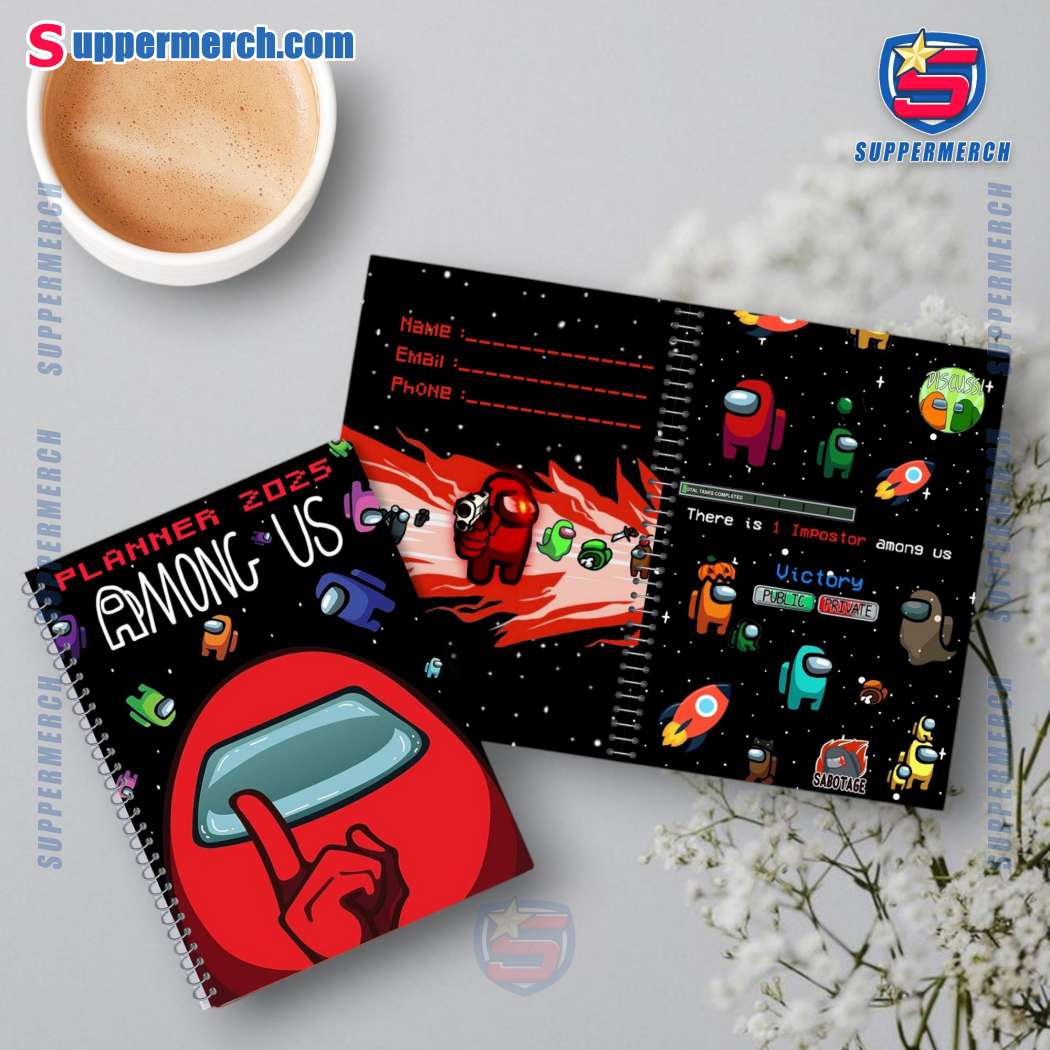 Among Us 2025 Daily Planner fJKWBrL
