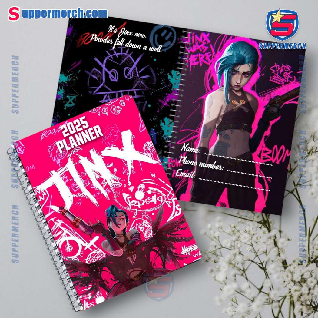 Arcane Jinx 2025 Daily Planner 5ZyYe7z