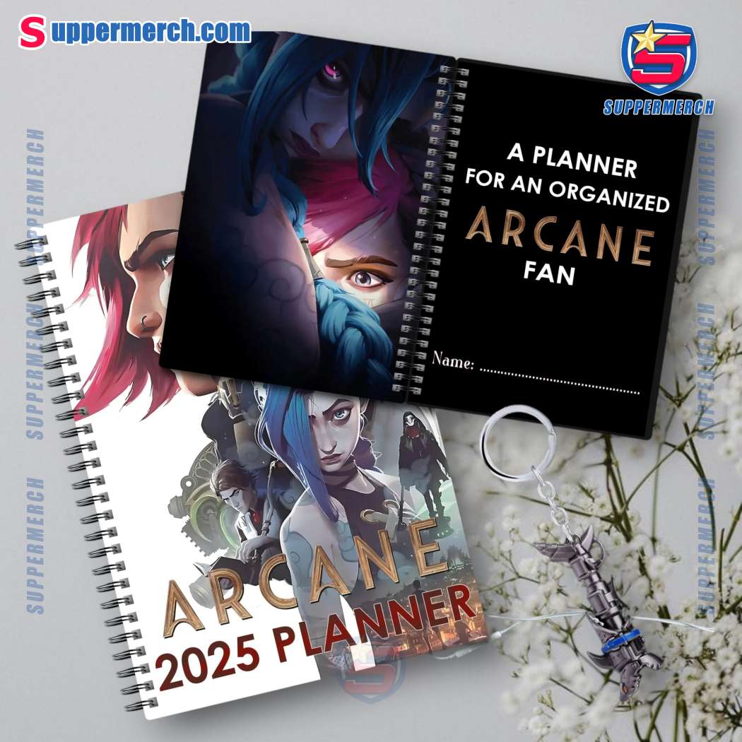 Arcane League Of Legends 2025 Daily Planner 7WcS0Rr