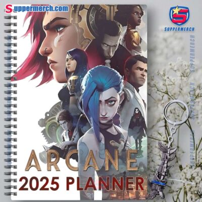Arcane League Of Legends 2025 Daily Planner-a LcVyYXR
