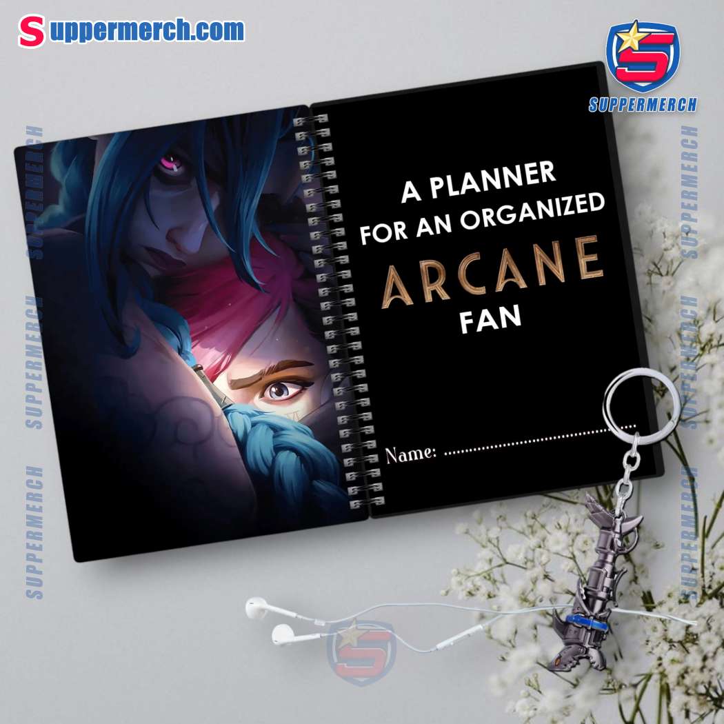 Arcane League Of Legends 2025 Daily Planner-b u4jYak9