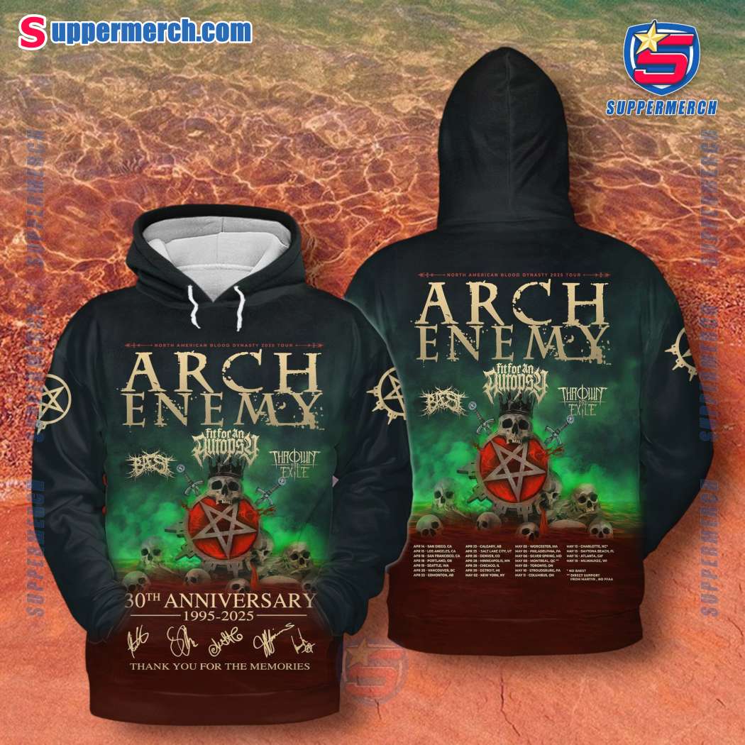Arch Enemy North American Blood Dynasty 2025 Tour T-shirt, Hoodie-b rKhwyE8
