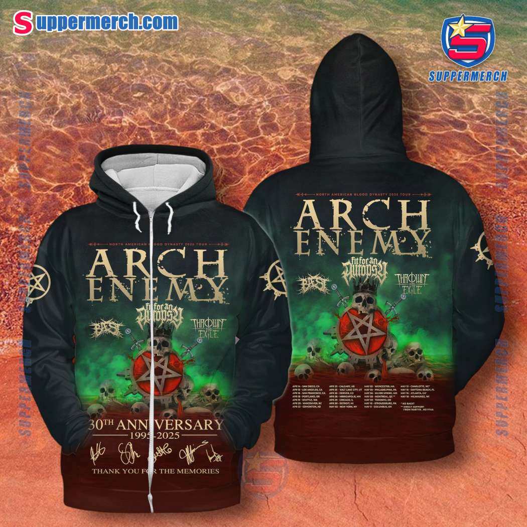 Arch Enemy North American Blood Dynasty 2025 Tour T-shirt, Hoodie-c PzwNZk0