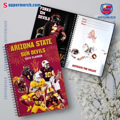 Arizona State Sun Devils 2025 Daily Planner WpYFEUI