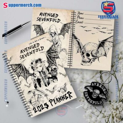 Avenged Sevenfold Life Is But A Dream 2025 Daily Planner DFSl8t9
