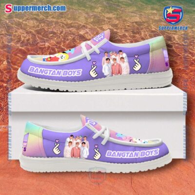 BTS Bangtan Boys Loafer Shoes-a SZzQxAB