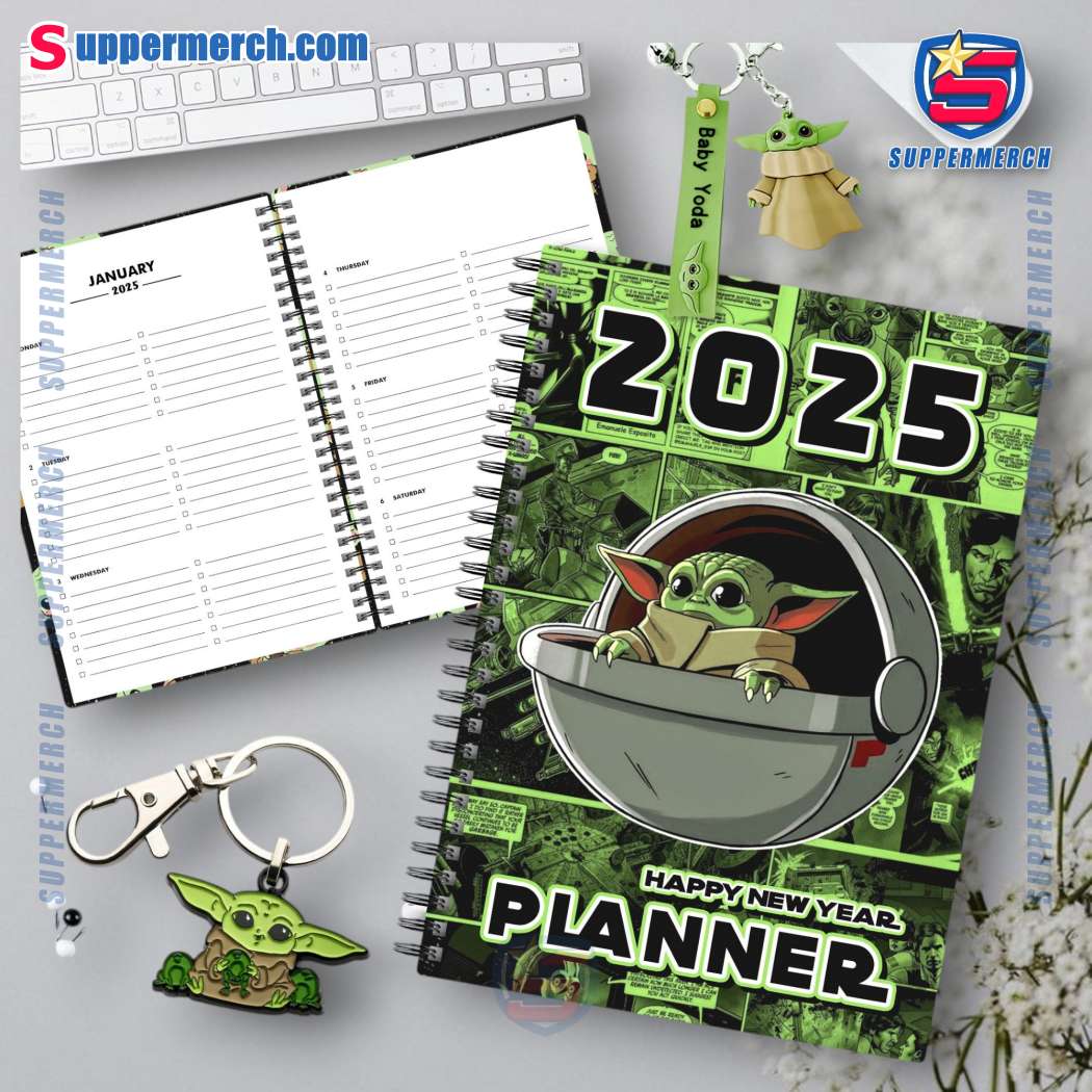 Baby Yoda 2025 Daily Planner-a 3rTzXmj