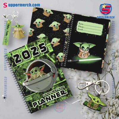Baby Yoda 2025 Daily Planner a3SucID