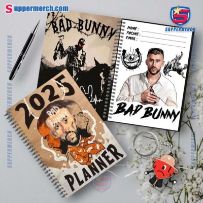 Bad Bunny 2025 Daily Planner QHkRK5w