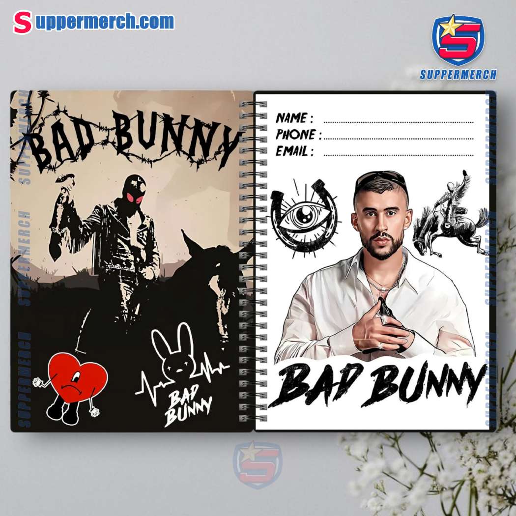Bad Bunny 2025 Daily Planner-b Haj7YDt