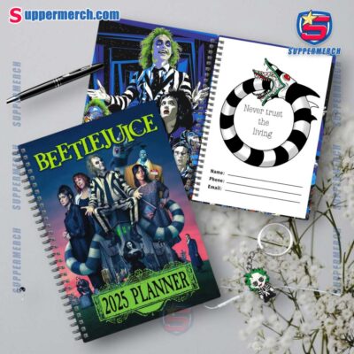 Beetlejuice 2025 Daily Planner aPJ89DG