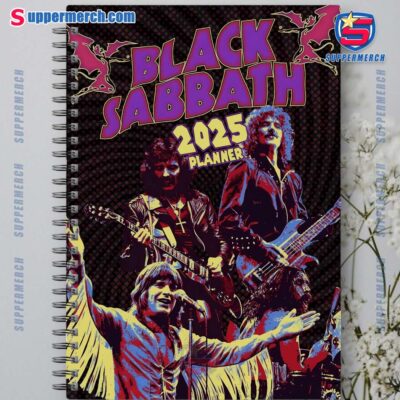 Black Sabbath 2025 Daily Planner-a e6LmWkX